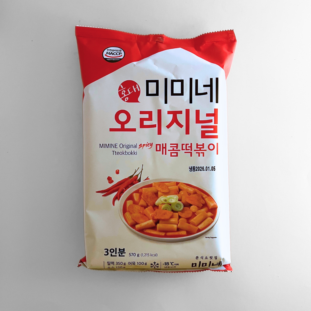 미미네 오리지널 매콤떡볶이 570G(MM TTEOKBOKKI SOUP SPICY 570G)
