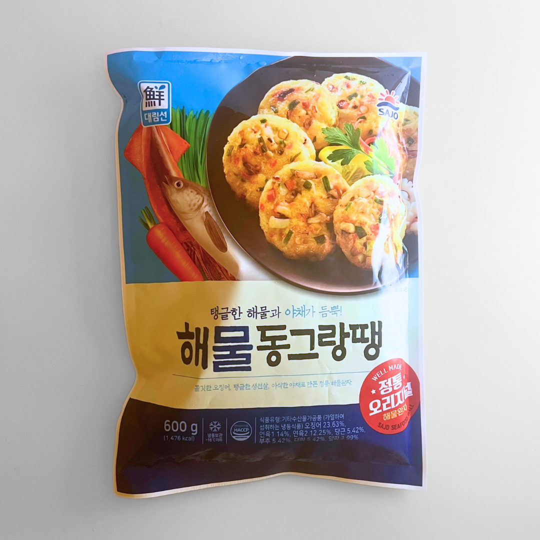 대림 해물동그랑땡 600G(DL VEGETABLE SEAFOOD NUGGET 600G)