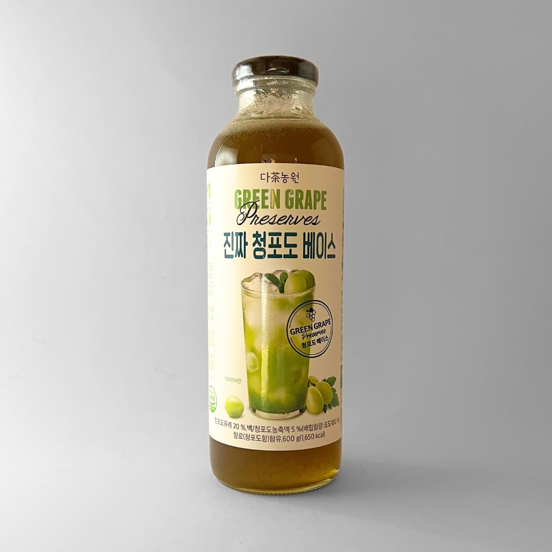 다농원 진짜 청포도 베스 600G(DNW 茶基青葡萄 600G)