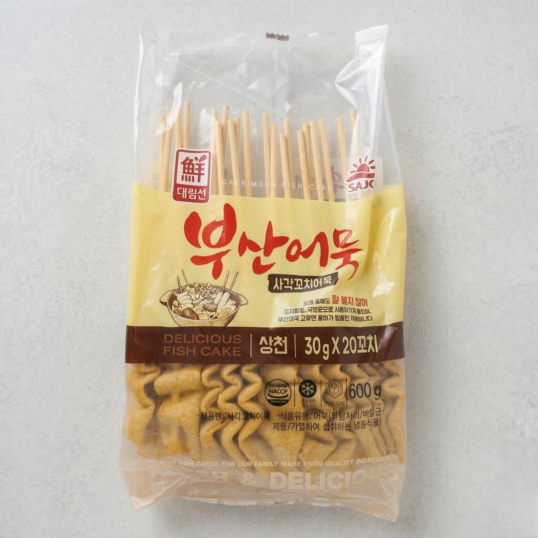대림 부산 사각꼬치어묵 600g(DR Fish Cake(Stick) 600g)