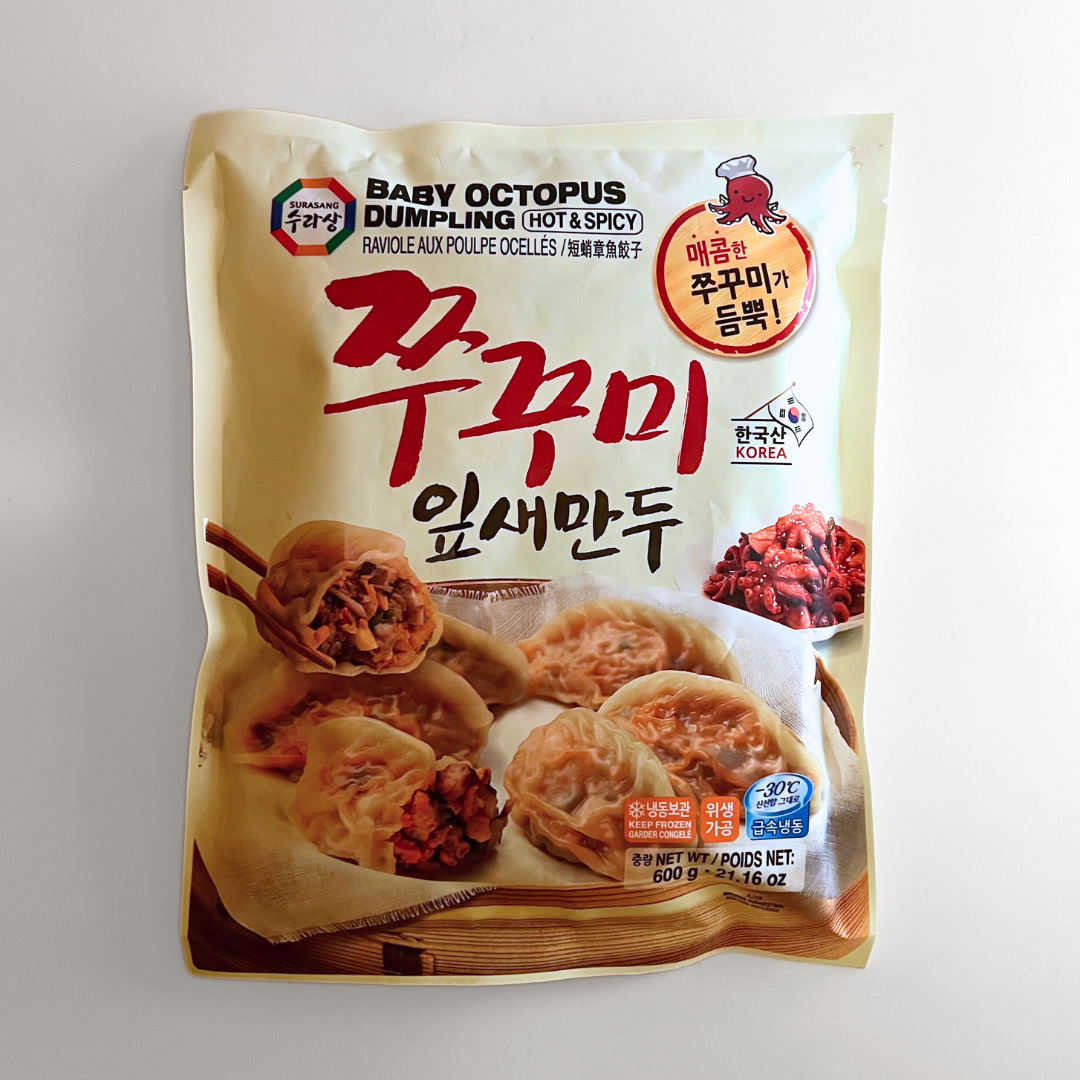 수라 쭈꾸미 잎새만두 600g(Sura Baby Octopus 600g)