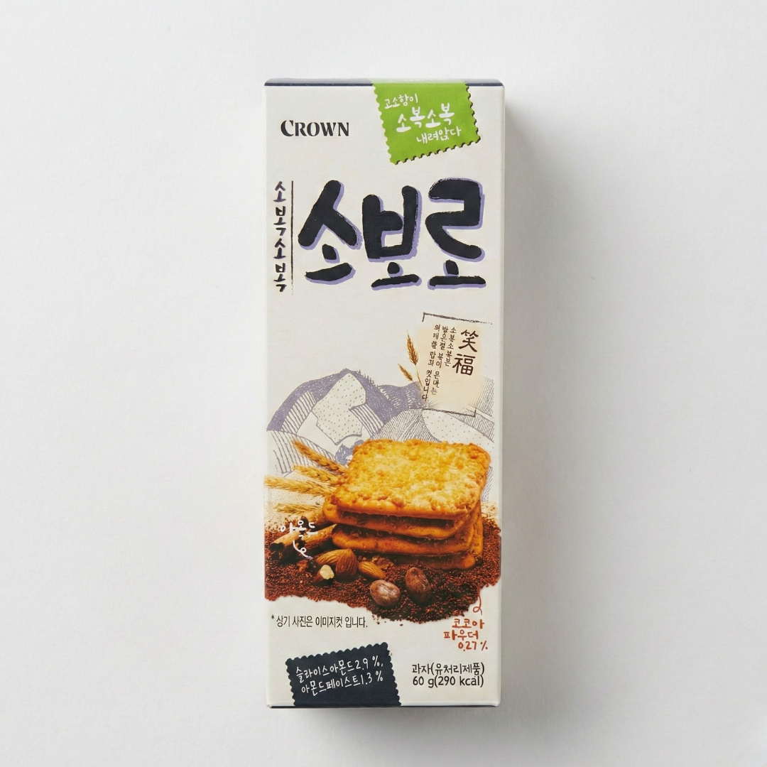 크라운 소복소복 소보로 60G(Crown Soboro Streusel 60G)
