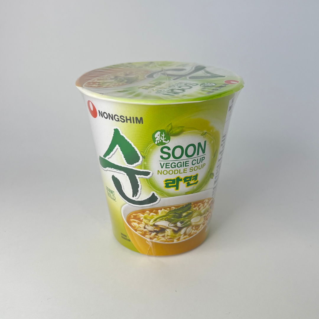 농심 순라면컵 67g(NS SOON 素食杯 67g)