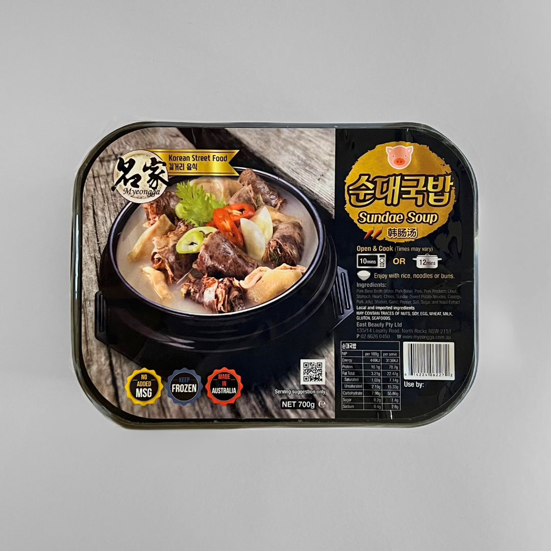 명і 순대국밥 700G(MG 猪血肠汤700G)