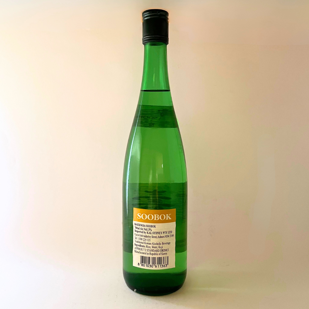 롯데 백화수복 700ml(LT 米酒白花清酒 700ml)