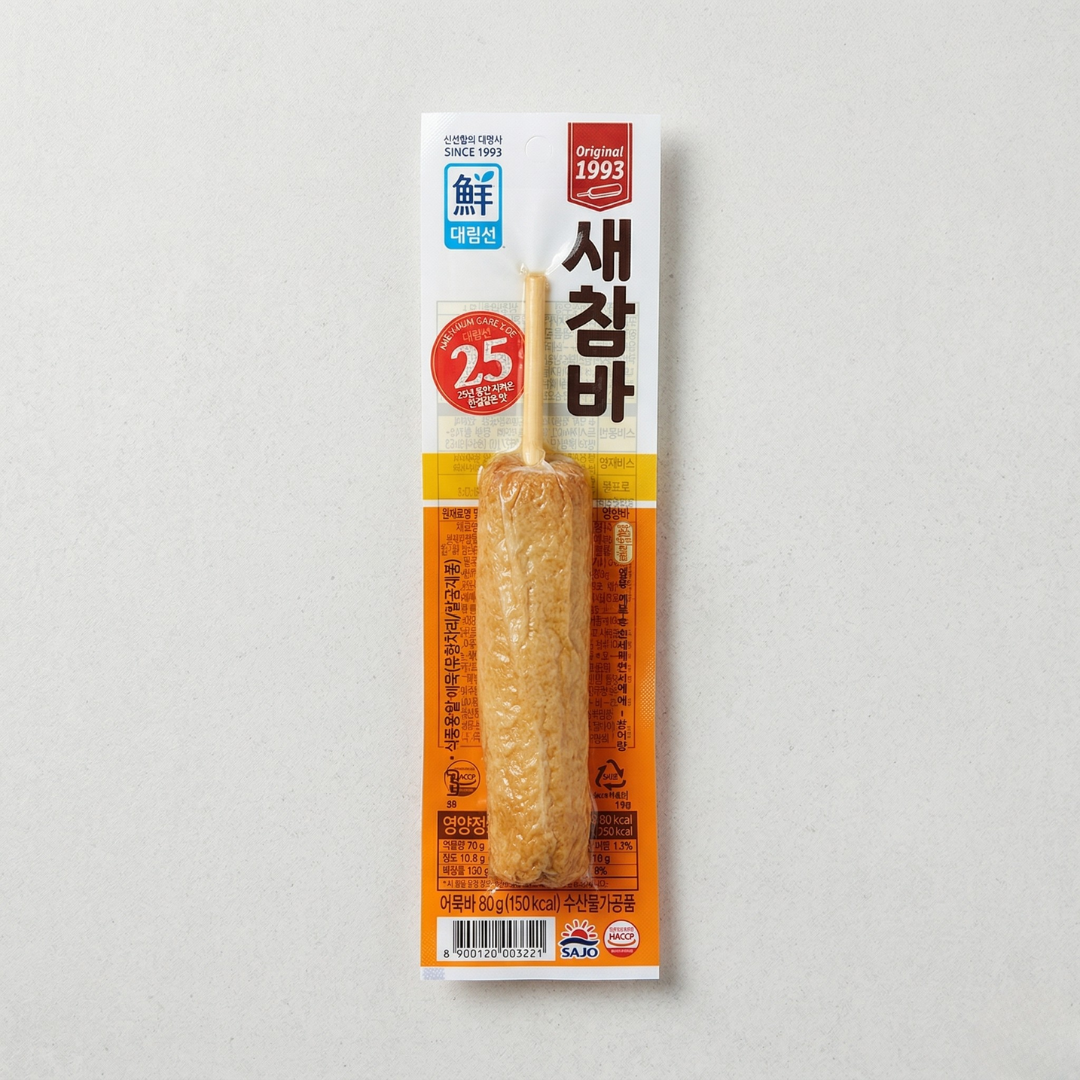 대림 튀긴 새참바 70g(DR 炸鱼饼条 70g)