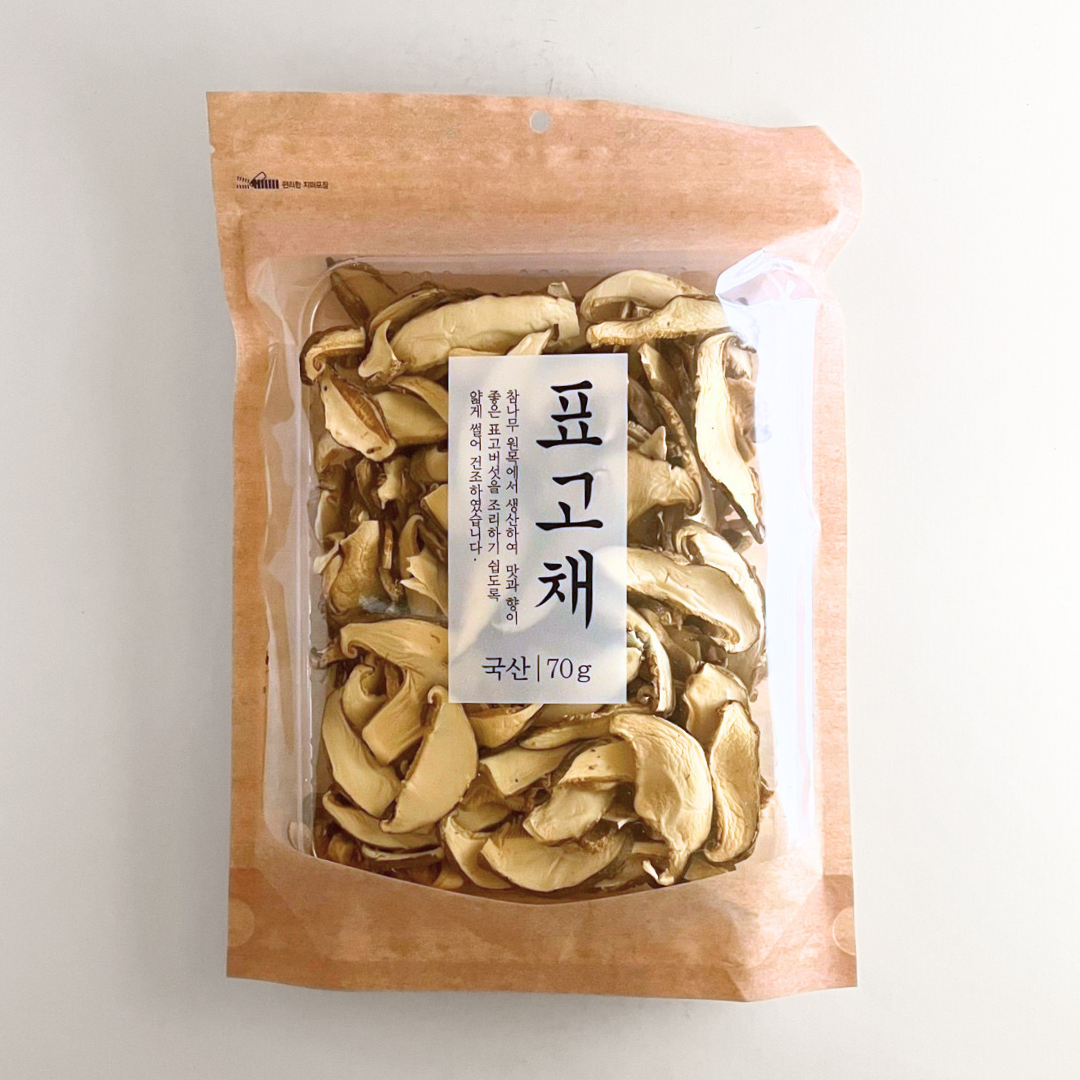 용인 썰은 표고버섯 70g(YI 干香菇(切片) 70g)