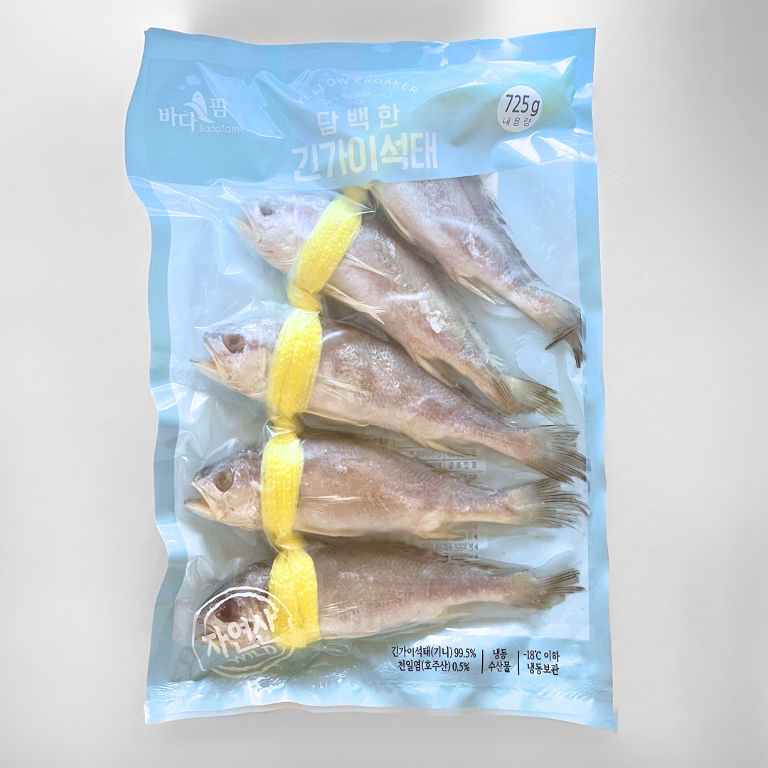 바다팜 담백한 긴ライ석태 725G(DF 黄鱼 725G)