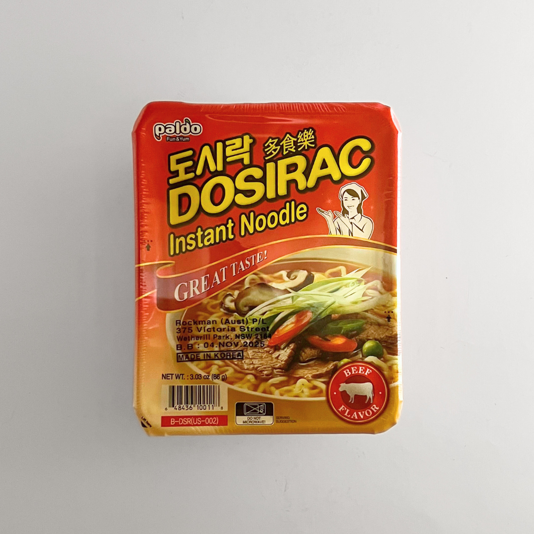 팔도 도시락(소고기) 86g(PD Dosirac 牛肉 86g)