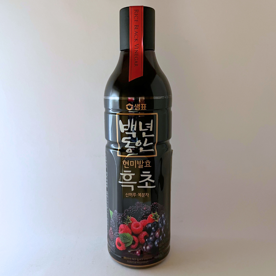 샘표 흑초 산머루 복분자 900ML(SP醋饮料悬钩子&野葡萄)