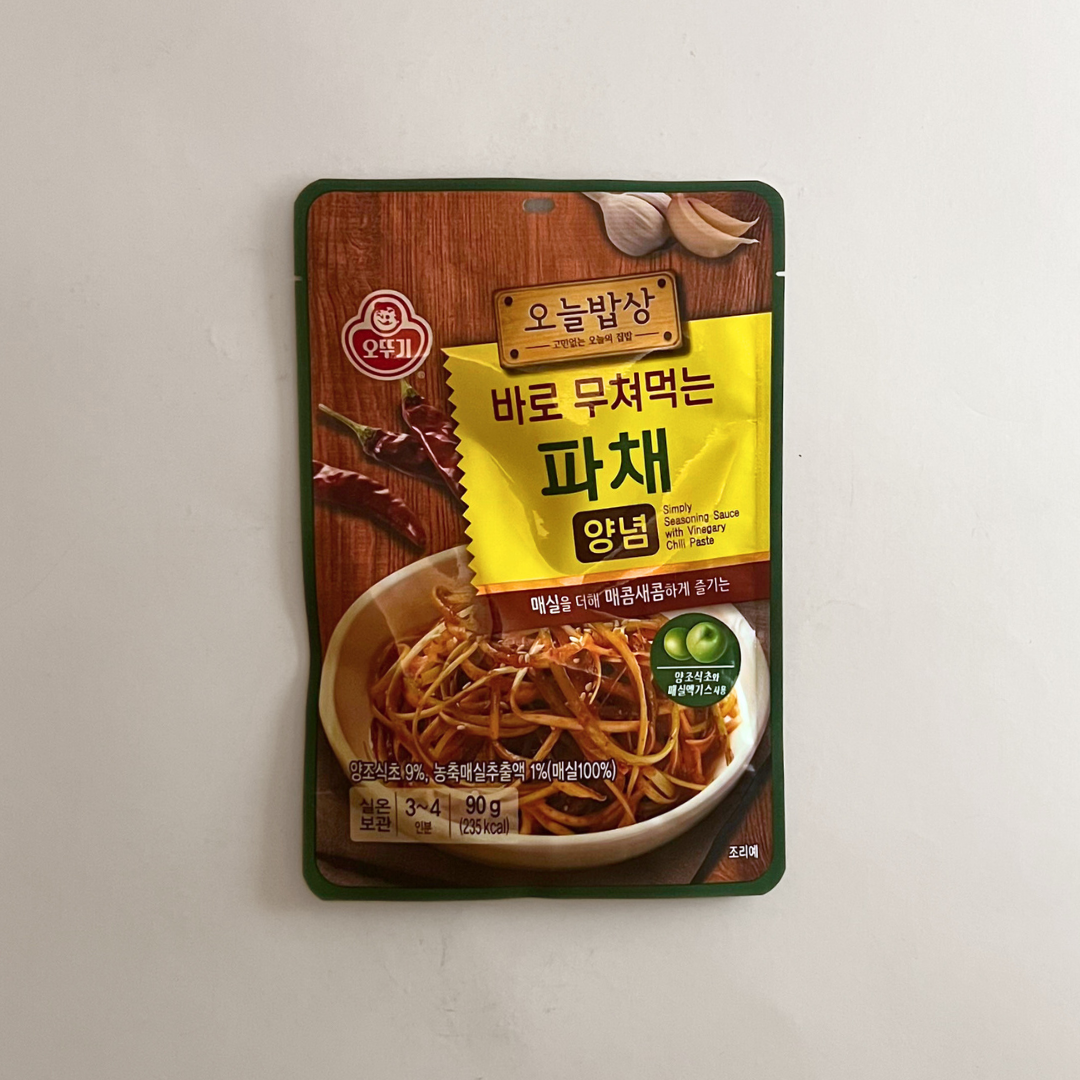 오뚜기 바로무쳐먹는 파채양념 90G(OTG葱酱90G)