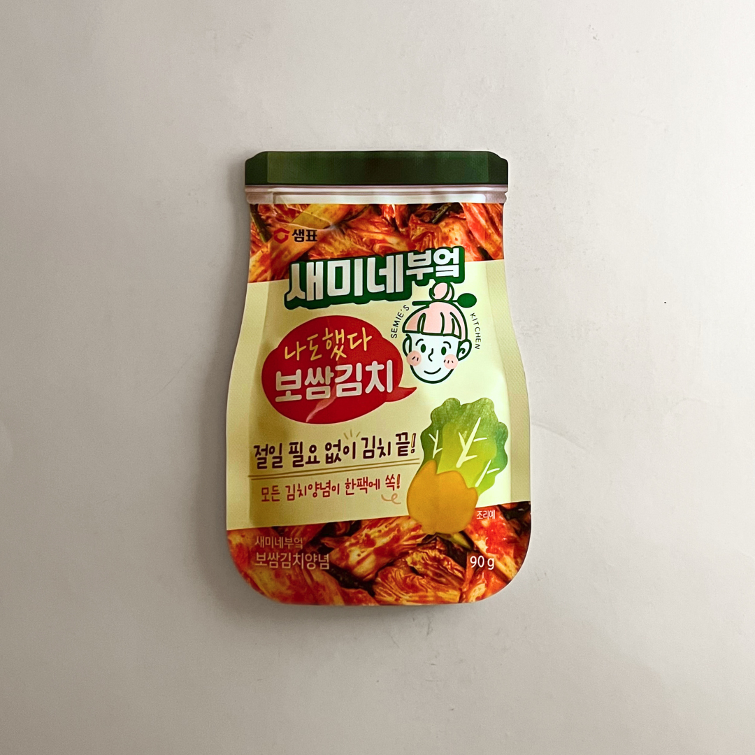 샘표 새미네부엌 보쌈김치양념 90g(SP Semie's Kitchen 泡菜底料 干萝卜 90)