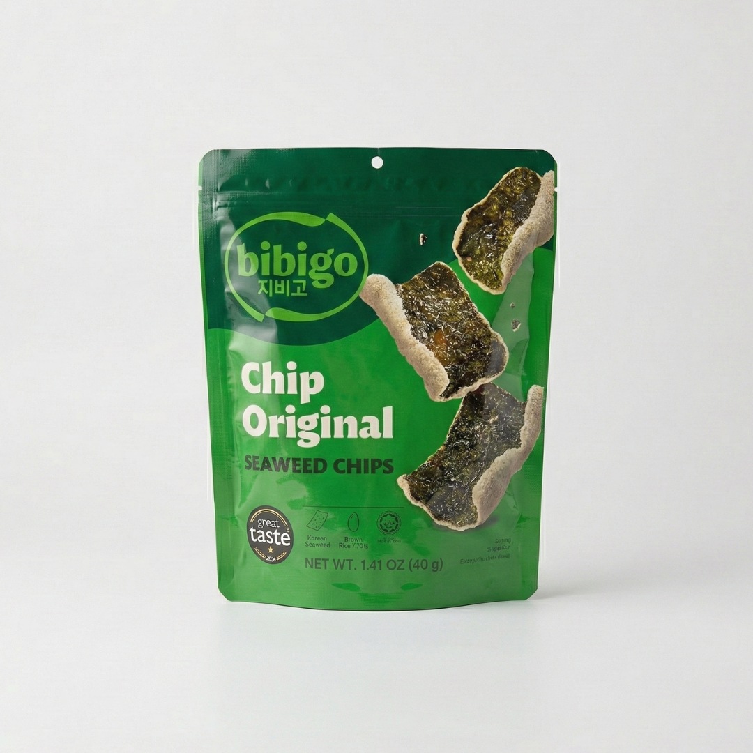 CJ 비비고 칩 오리지널 40G(CJ SEAWEED CHIP BROWN RICE 40G)