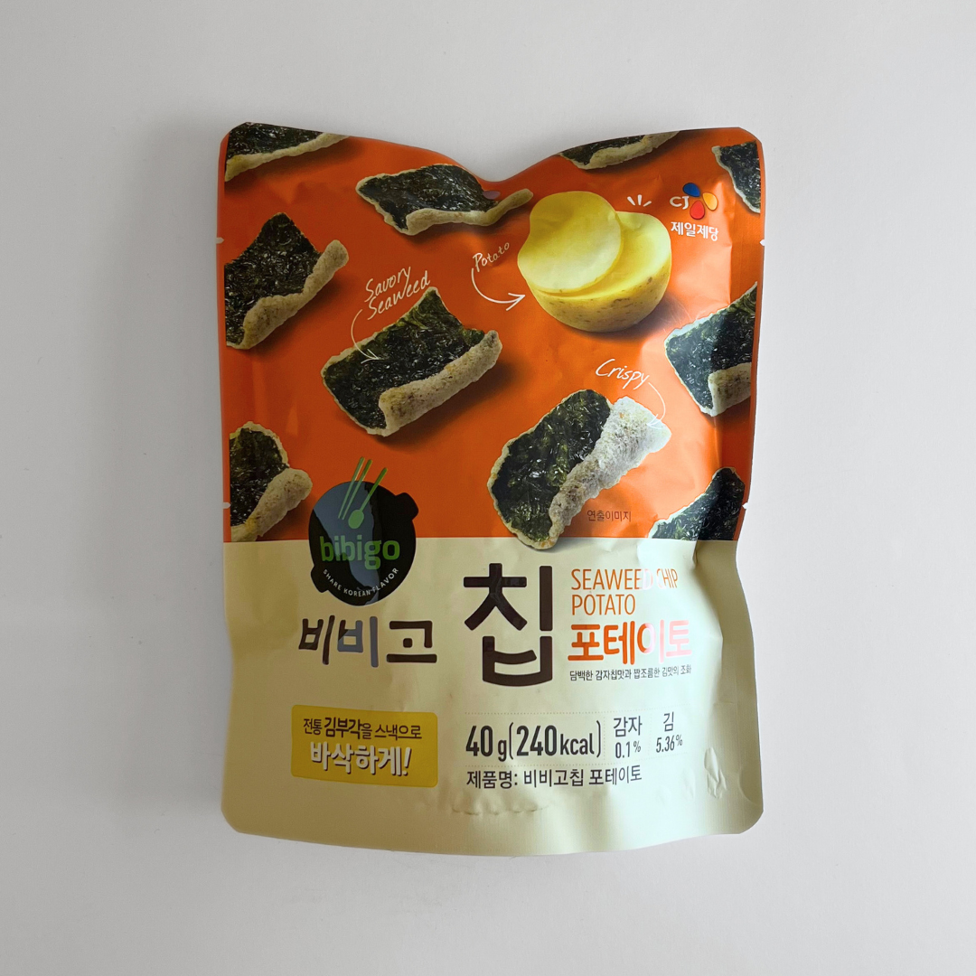 CJ 비비고 칩 포테이토 40G(CJ SEAWEED CHIP POTATO 40G)