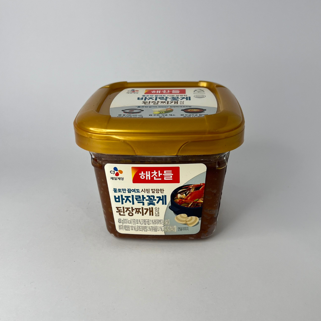 CJ 해찬들 바지락꽃게 된장찌개 450g(CJ 炖菜大酱 450g)