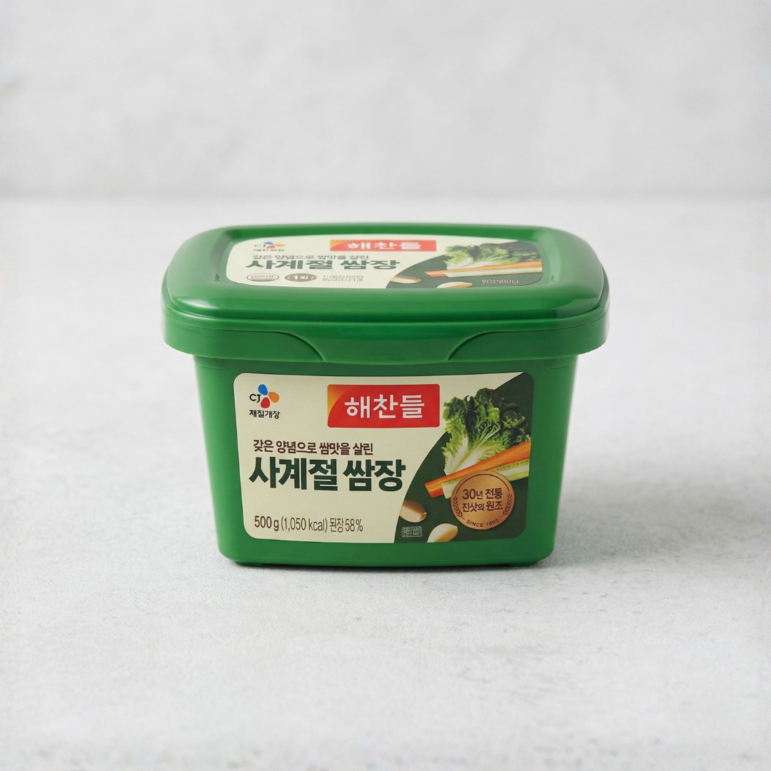 CJ 해찬들 사계절쌈장 500g(CJ 调味豆酱(烧烤) 500g)