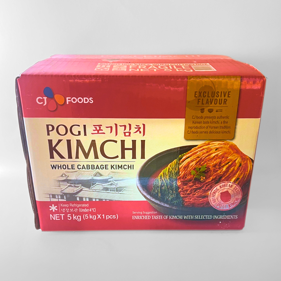 CJ POGI KIMCHI 포기김치(CJ WHOLE CABBAGE KIMCHI 5KG)