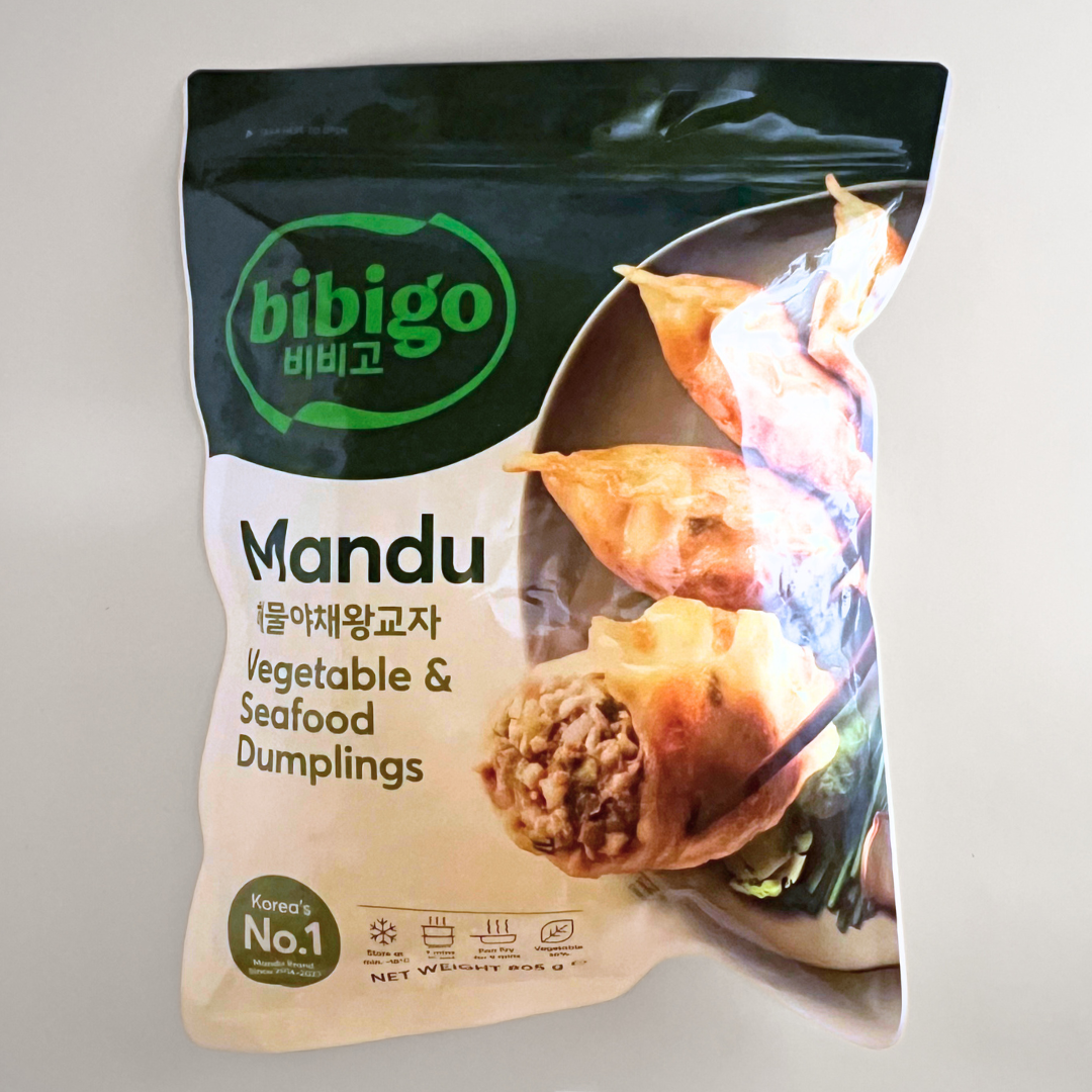 CJ 비비고 해물야채왕교자 805g(CJ必品阁蔬菜海鲜饺子 805g)