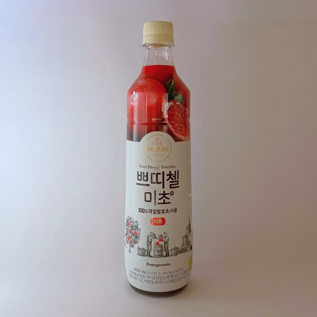 CJ 쁘띠첼미초(석류) 900ml(CJ 醋饮料(石榴) 900ml)