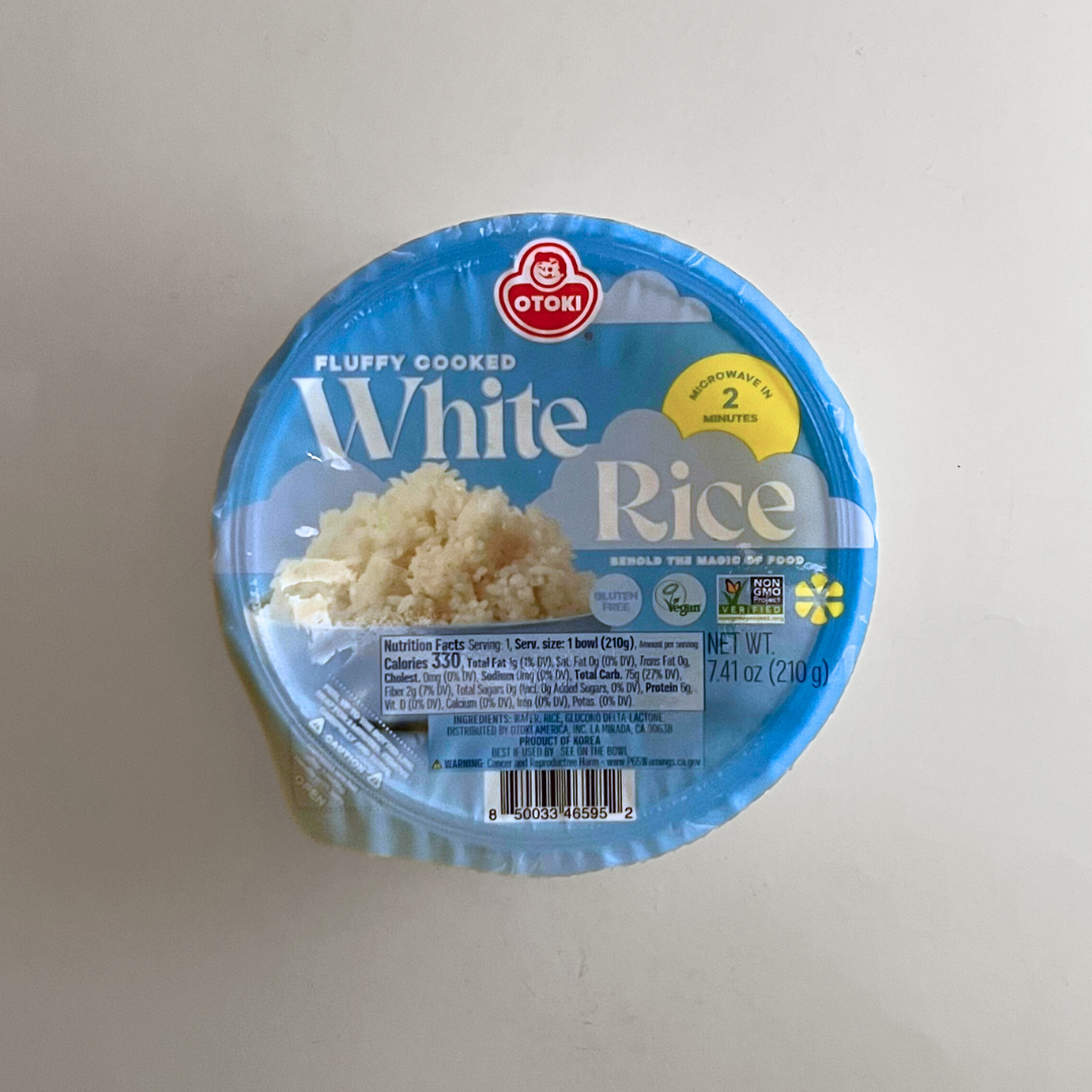 오뚜기 오뚜기밥 COOKED(OTG FLUFFY WHITE RICE 210G)
