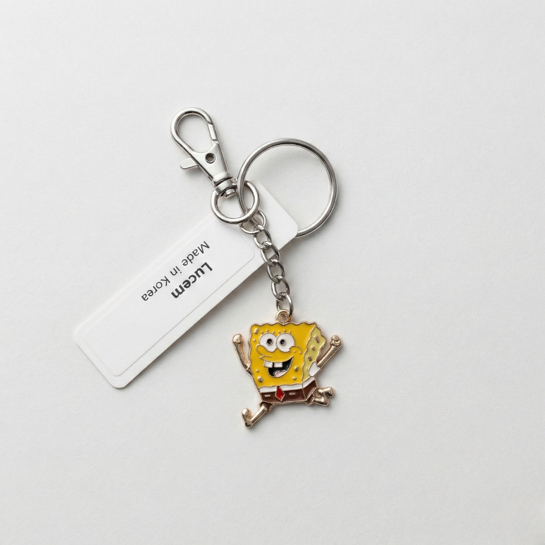 수피아 키링 - 스폰지밥 M(Sufia Key Ring - Sponge Bob M)