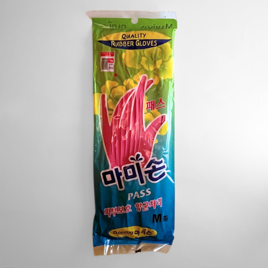 마미손 고무장갑(중)(Mamison Rubber Gloves(M))