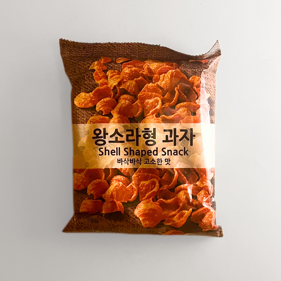 노브랜드 왕소라형과자(NB Seashell Shape Snack 136G)