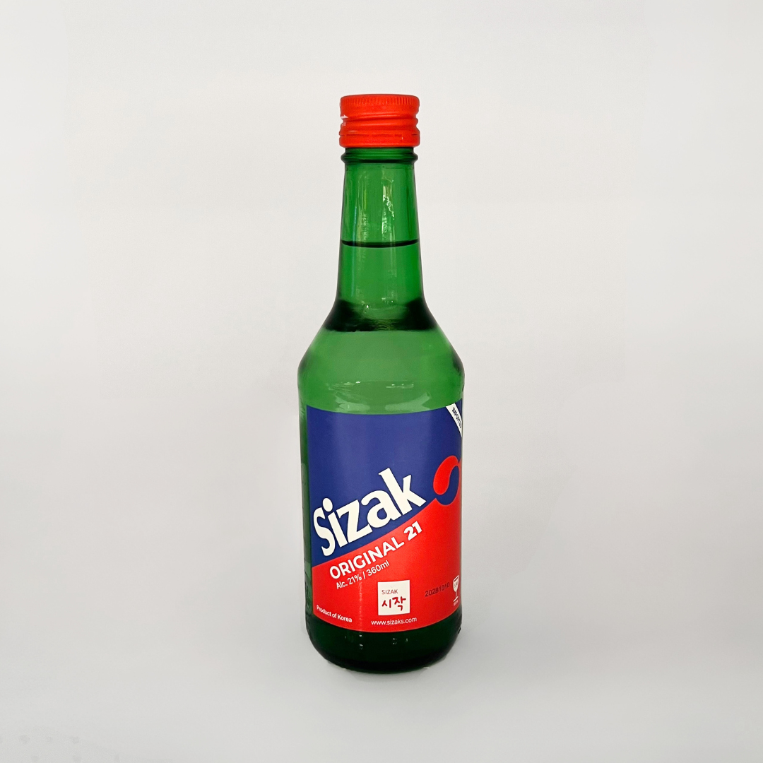 시작 소주 ORIGIANL 21(Sizak Soju 360ML)