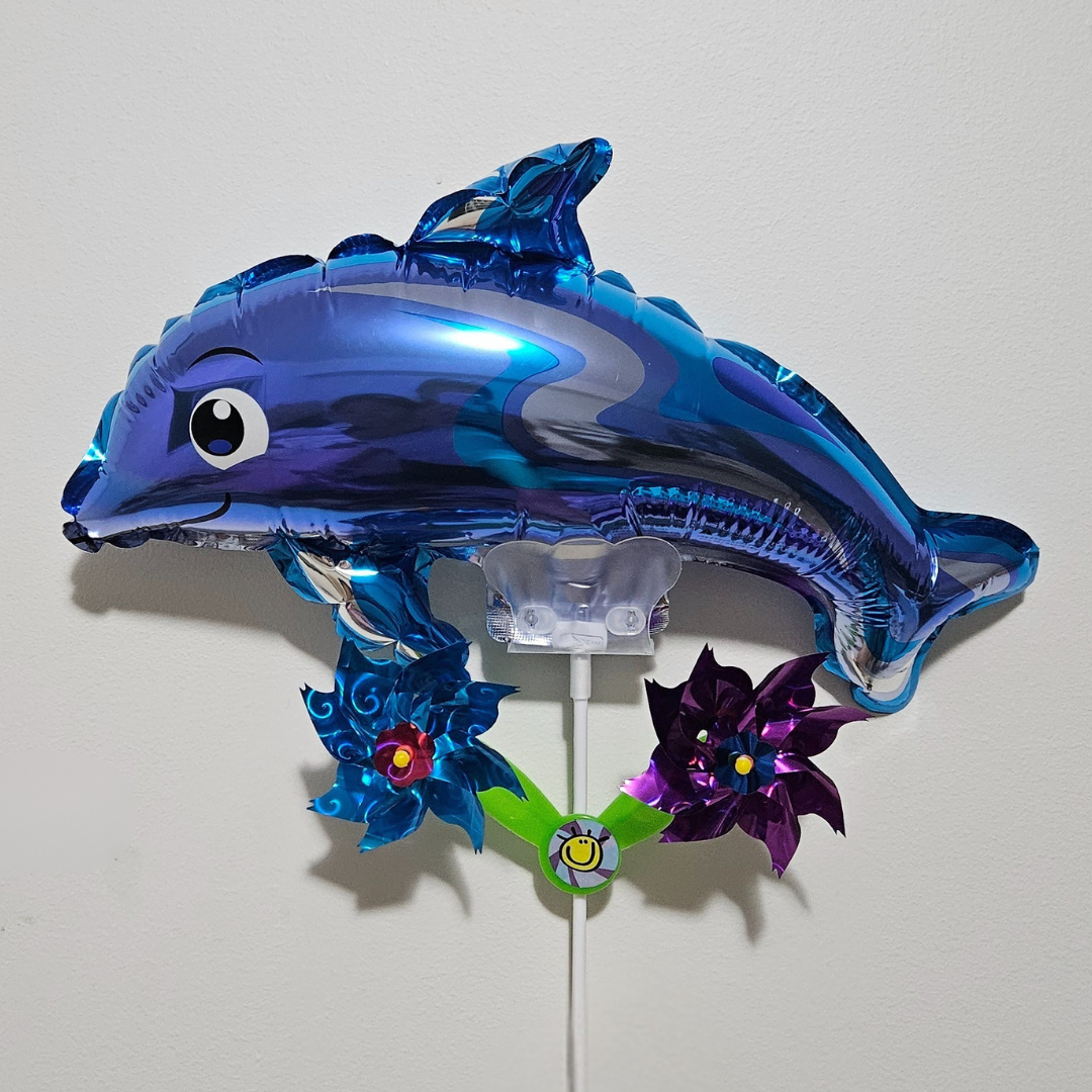 수피아 풍선 돌고래 파랑(苏菲亚气球海豚蓝)