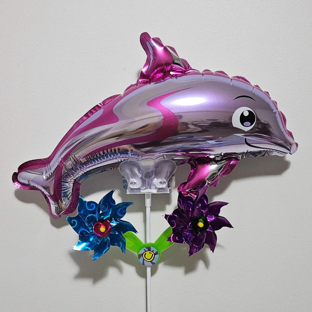 수피아 풍선 돌고래 빨강(苏菲亚气球海豚红)