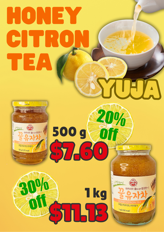 🍯🍋 Honey Yuja Tea Sale On Now! 🍋🍯