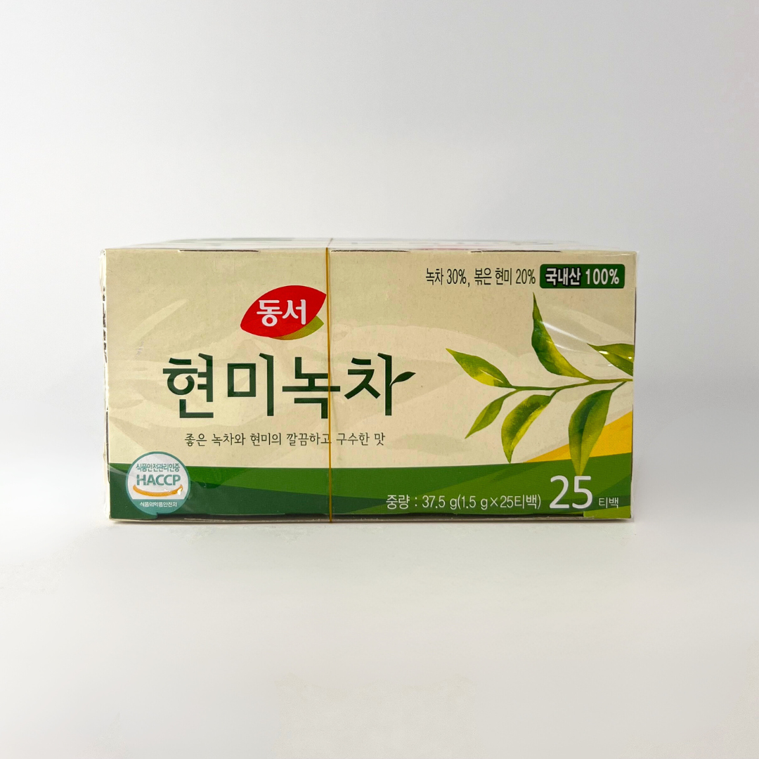 동서 현미녹차 1.5g*25T(DS Green Tea (Brown Rice) 1.5g*25T) – HanGaWee