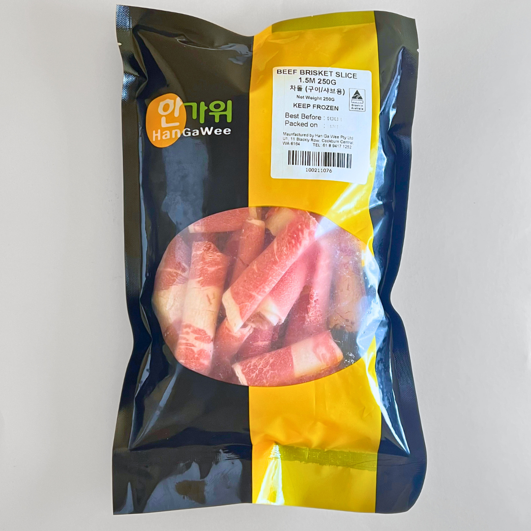 차돌박이 1.5mm 250g(Beef Brisket Sliced 1.5mm 250g)