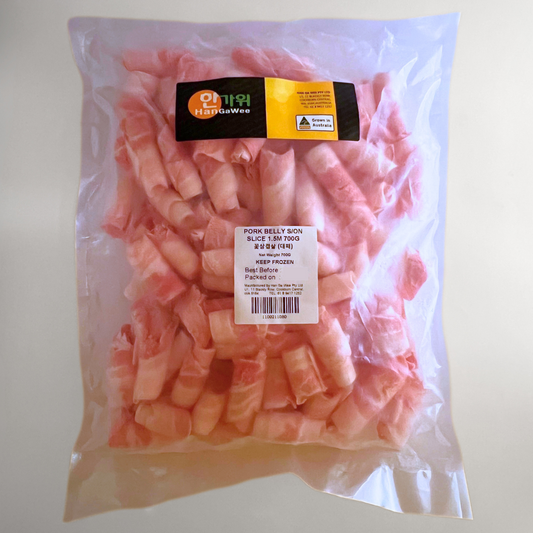 대패오겹살 1.5mm 700g(Pork Belly(Skin On) 1.5mm 700g)