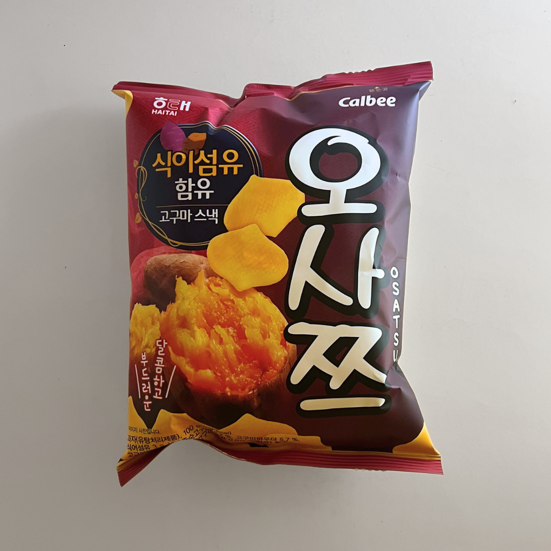 해태 오사쯔 100G(HT Osatzu Sweet Potato Snack 100G) – HanGaWee