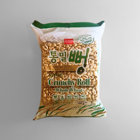 왕 통밀뻥 100G(Wang Crunchy Roll Whole Wheat)