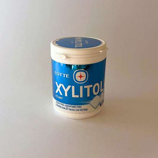 롯데 자일리톨껌(아֊민트) 100g(LT 木糖醇口香糖(冰薄荷) 100g)