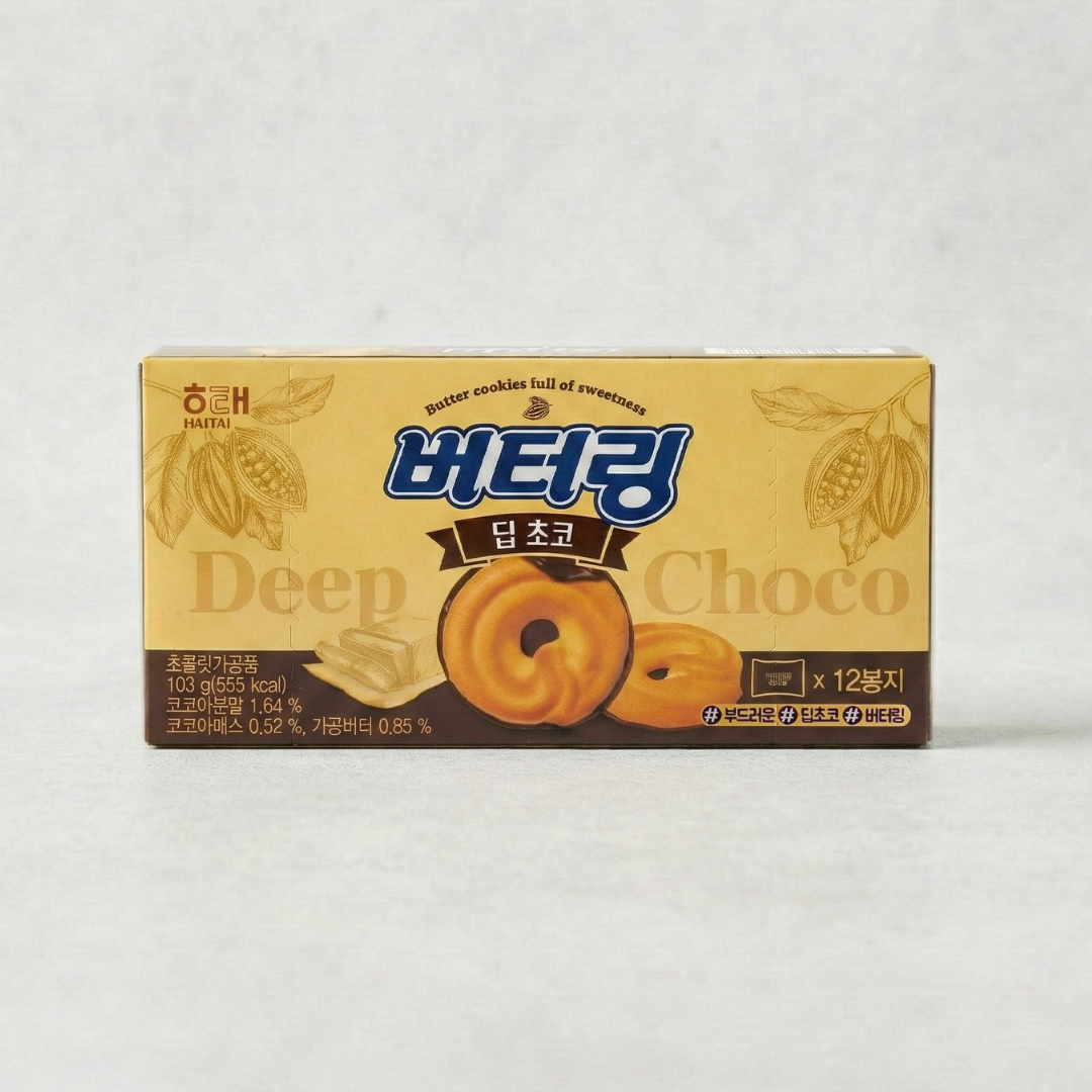 해태 버터링 딥초코 103G(HT BUTTERING DEEP CHOCO 103G)