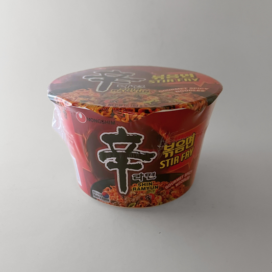 농심 신라면 볶음면 큰사발 103g(NS Shin Stir Fry Big Bowl 103g)