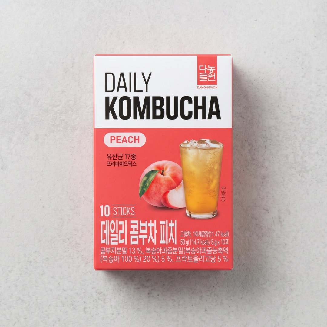 다농원 데일리 콤부차 피치 10T(DNW DAILY KOMBUCHA PEACH 5G (10T))