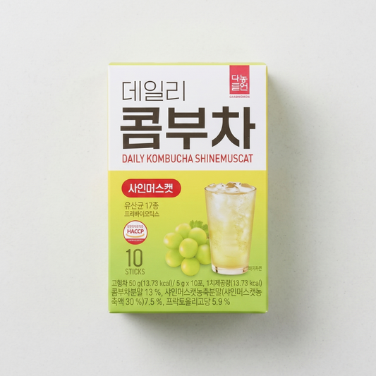 다농원 데일리 콤부차 샤인 머스켓 10T(DNW DAILY KOMBUCHA SHINEMUSCAT 5G (10T))
