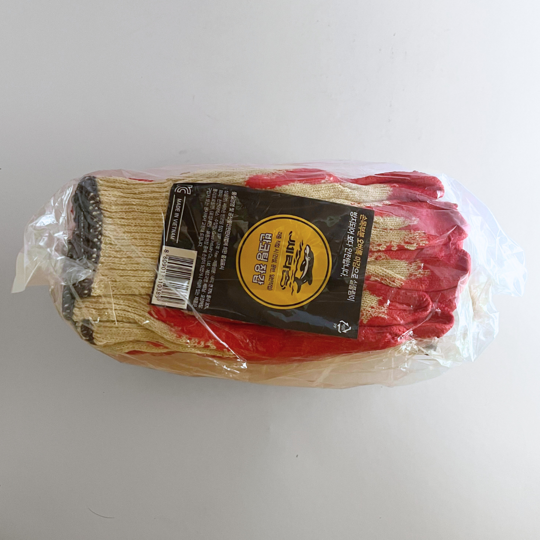 반코팅 면장갑 10p(Coated Gloves 10p)[MULTI]
