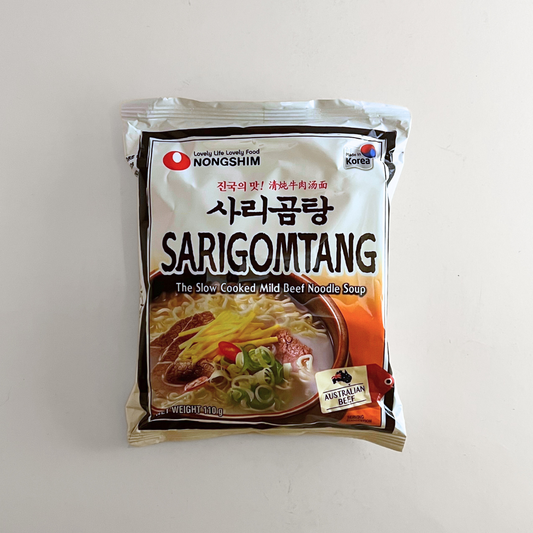 농심 사리곰탕면 110g(NS Sarigomtang 110g)[SINGLE]