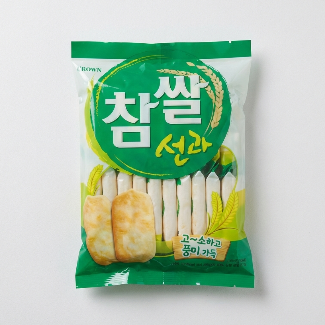 크라운 참쌀선과 115g(皇冠米果(美味) 115g)