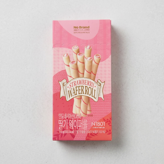 노브랜드 딸기 웨이퍼롤 115g(NB STRAWBERRY WAFER ROLL 115g)