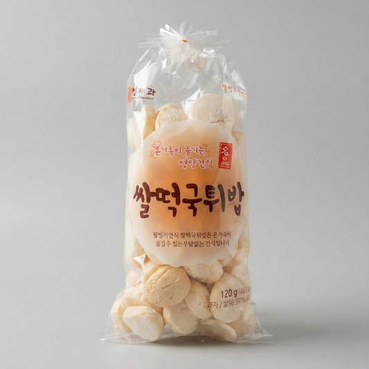 근영제과 쌀떡국튀밥 120G(GY Rice Snack Puff 120G)