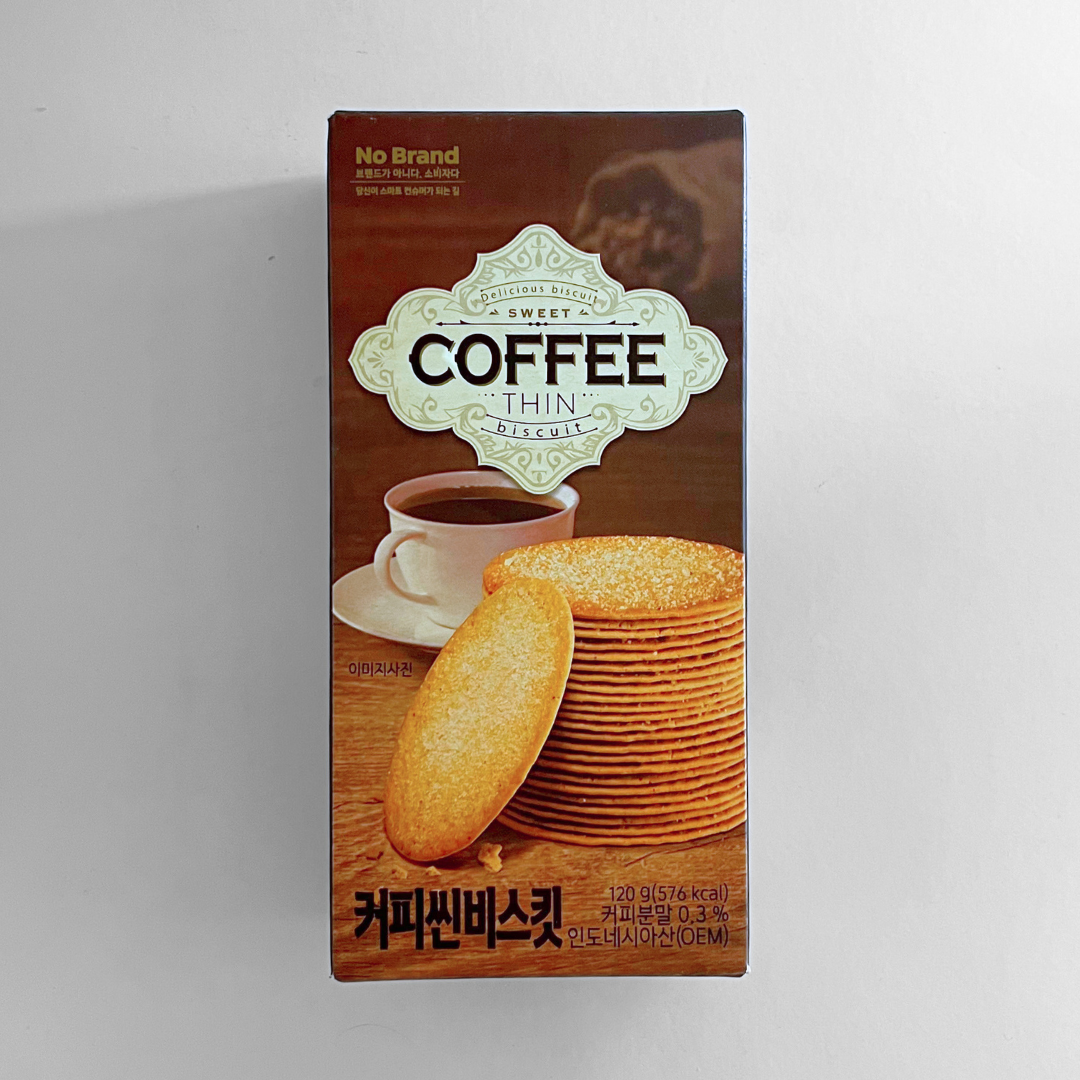노브랜드 커피씬비스킷 120G(NB COFFEE THIN BISCUIT 120G)