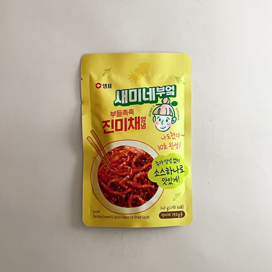 샘표 진미채 양념 120G(SP Dried Squid Sweet& Spicy Sauce)