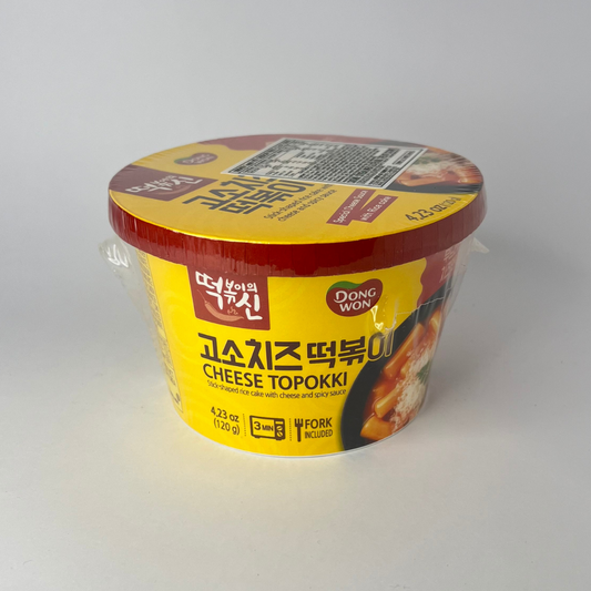 동원 고소치즈 떡볶이 120g(DW Goso Chesse Tteokbboki 120g)