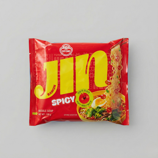 오뚜기 진라면(매운맛) 120g(OTG Jin Ramen(Spicy) 120g)[SINGLE]